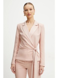 σακάκι marciano guess vittoria χρώμα: πορτοκαλί, 5ggn18 7300a 100% πολυεστέρας