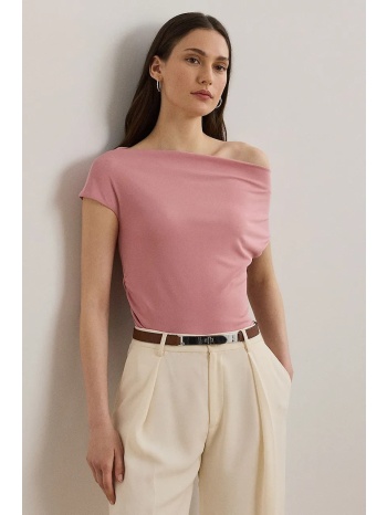 μπλουζάκι lauren ralph lauren χρώμα ροζ, 200963913 94%