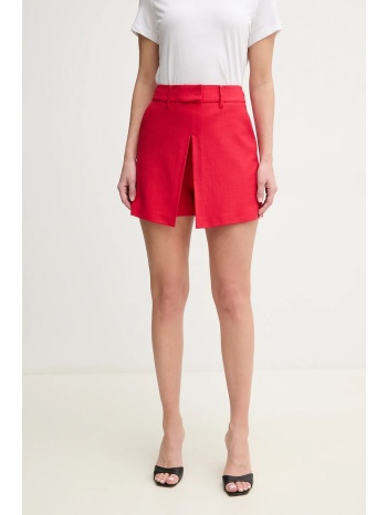 φούστα και φόρεμα simona corsellini χρώμα κόκκινο