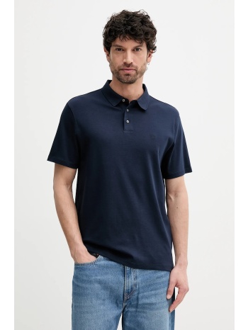 βαμβακερό μπλουζάκι πόλο calvin klein ανδρικό, χρώμα