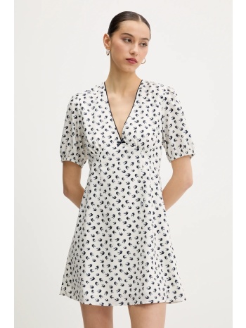 φόρεμα tommy jeans χρώμα ναυτικό μπλε, dw0dw20337 100%