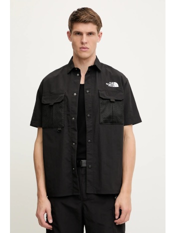πουκάμισο the north face tnf x nse χρώμα μαύρο