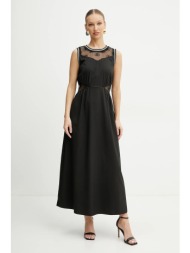 φόρεμα liu jo χρώμα: μαύρο, ta5202 ts922 υλικό 1: 67% πολυεστέρας, 30% μπαμπού, 3% ελαστάν
υλικό 2: 