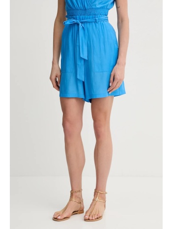 σορτς liu jo χρώμα μπλε, va5172.t2920 57% πολυεστέρας, 43%