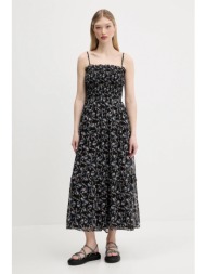 φόρεμα tommy jeans χρώμα: μαύρο, dw0dw20339 εύκαμπτο πηχάκι: 70% πολυεστέρας, 30% ελαστάν
κύριο υλικ