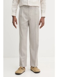 παντελόνι με λινό μείγμα ...