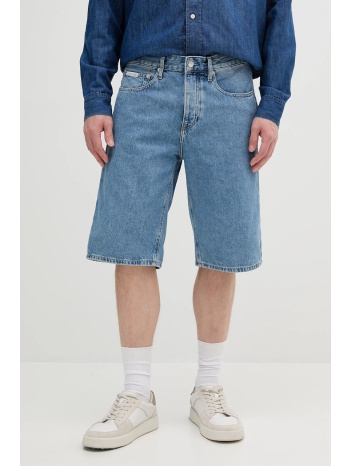 τζιν σορτς calvin klein jeans ανδρικό, χρώμα μπλε
