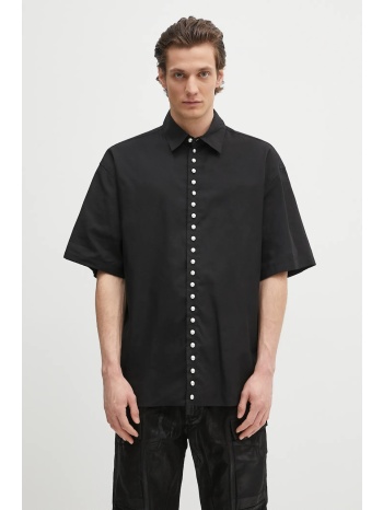 πουκάμισο ambush pearl button shirt χρώμα μαύρο, 12115313