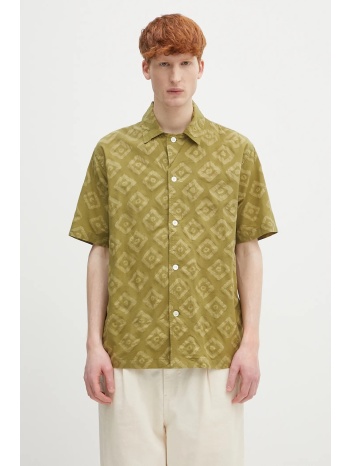βαμβακερό πουκάμισο norse projects mads batik ss shirt