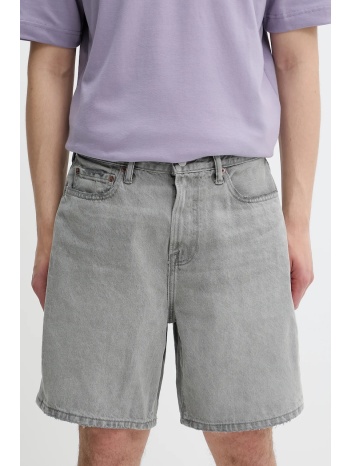 τζιν σορτς abercrombie & fitch ανδρικό, χρώμα γκρι
