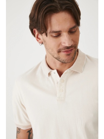 πόλο medicine χρώμα μπεζ 98% βαμβάκι, 2% ελαστάν πλύσιμο