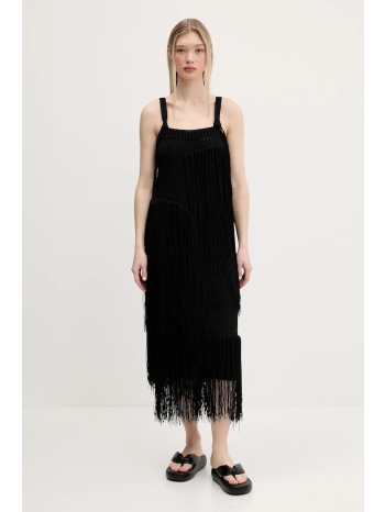 φόρεμα bimba y lola χρώμα μαύρο, 251br9010.10000 100%