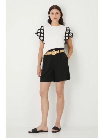 σορτς medicine χρώμα μαύρο 100% lyocell πλύσιμο στο