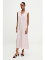 φόρεμα answear lab χρώμα: ροζ 100% tencel