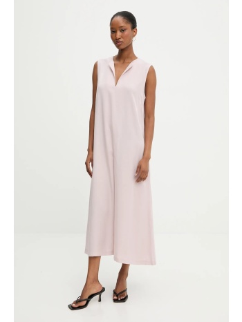 φόρεμα answear lab χρώμα ροζ 100% tencel