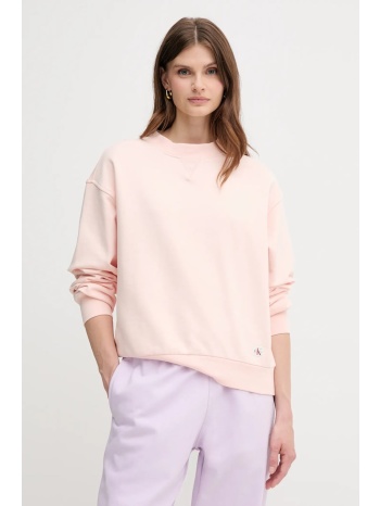 βαμβακερή μπλούζα calvin klein jeans γυναικεία, χρώμα