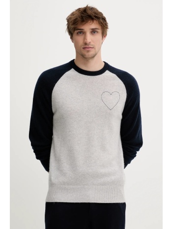 πουλόβερ κασμίρ from future ανδρικό, χρώμα γκρι, mpr02658