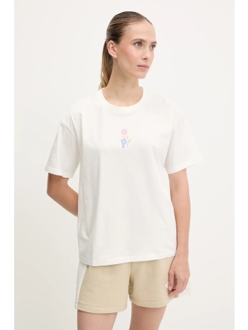 βαμβακερό μπλουζάκι picture keynee χρώμα άσπρο, wts0592
