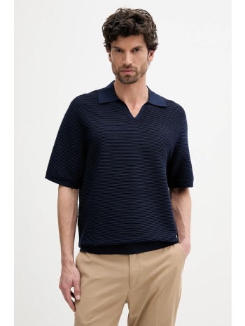 πόλο calvin klein χρώμα ναυτικό μπλε, lv04lc323g 72%