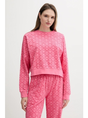 μπλούζα hugo χρώμα ροζ, 50545210 48% βαμβάκι, 48% modal