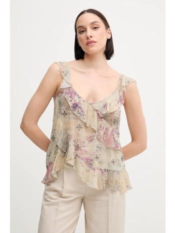 μπλουζάκι hoss intropia χρώμα πράσινο, 5879131 80%