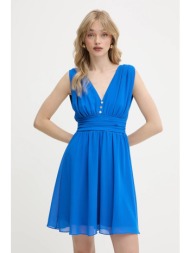 φόρεμα morgan χρώμα: μοβ, ria 100% πολυεστέρας