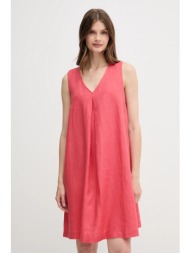 λινό φόρεμα united ...