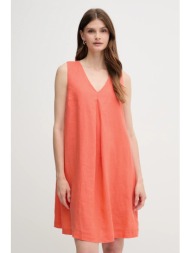 λινό φόρεμα united ...