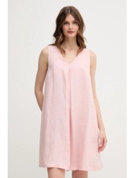 λινό φόρεμα united ...