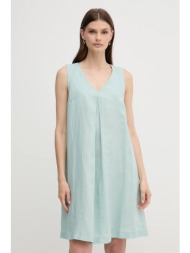 λινό φόρεμα united ...