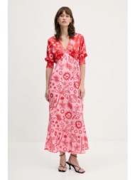 φόρεμα never fully dressed χρώμα: κόκκινο, nfddr2181 97% πολυεστέρας, 3% ελαστάν