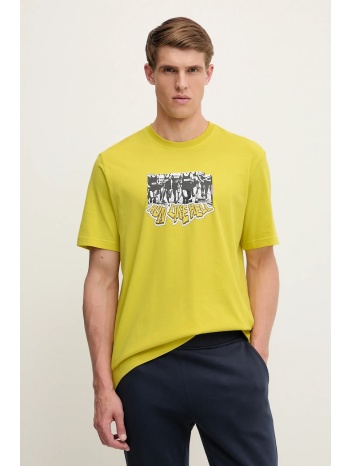 βαμβακερό μπλουζάκι adidas originals q12 ts crowd ανδρικό