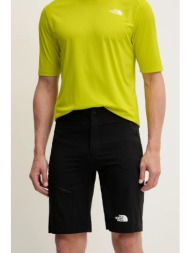σορτς εξωτερικού χώρου the north face speedlight slim χρώμα: μαύρο, nf0a82694h01 κύριο υλικό: 85% νά