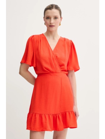 φόρεμα morgan recif.f χρώμα πορτοκαλί, recif.f 100%