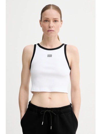 top gestuz χρώμα άσπρο, 10910274 94% βαμβάκι, 6% ελαστάν