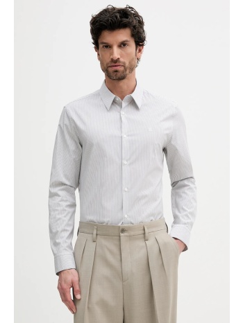 πουκάμισο calvin klein χρώμα άσπρο, lv040bm108 96%