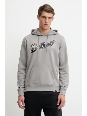 μπλούζα 47 brand mlb detroit tigers χρώμα γκρι, με