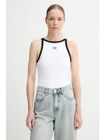 top gestuz χρώμα άσπρο, 10910270 94% βαμβάκι, 6% ελαστάν