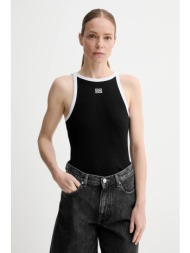 top gestuz χρώμα: μαύρο, 10910270 94% βαμβάκι, 6% ελαστάν