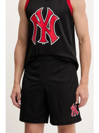 σορτς 47 brand mlb new york yankees χρώμα μαύρο
