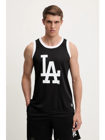 μπλουζάκι 47 brand mlb la dodgers χρώμα μαύρο