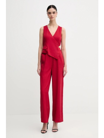 ολόσωμη φόρμα συνδυασμένη με λινό pedro del hierro χρώμα