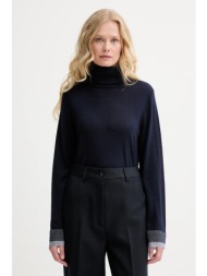 μάλλινο πουλόβερ ps paul smith χρώμα: ναυτικό μπλε, w2r-420nj-n31241 97% μαλλί, 2% νάιλον, 1% πολυεσ