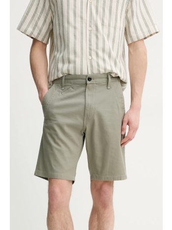 σορτς g-star χρώμα πράσινο, d26337-d305 κύριο υλικό 98%