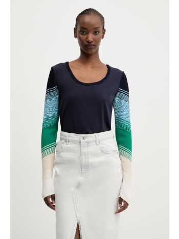 μακρυμάνικο desigual churchill χρώμα ναυτικό μπλε