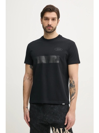 βαμβακερό μπλουζάκι balr. ανδρικό, χρώμα μαύρο, b1112.1301
