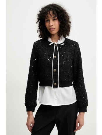 μπουφάν answear.lab χρώμα μαύρο υλικό 1 85% πολυεστέρας