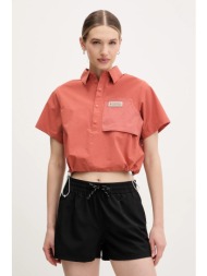 μπλουζάκι columbia cove beach χρώμα: πορτοκαλί, 2119381 89% νάιλον, 11% ελαστάν