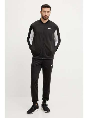 φόρμα puma χρώμα μαύρο, 684851 κύριο υλικό 100%