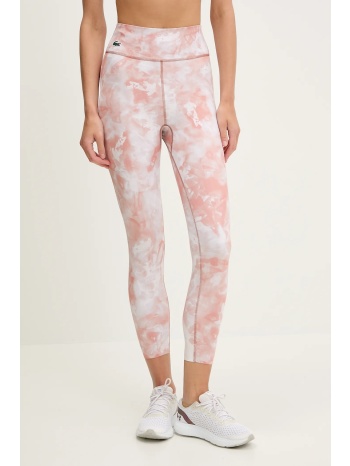 κολάν lacoste χρώμα ροζ, of8572 82% πολυεστέρας, 18%